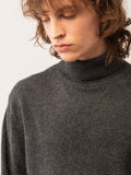 Men Turtleneck Sweater_Graphite