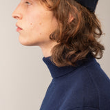 Men Turtleneck Sweater_Navy