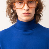 Men Turtleneck Sweater_Royal Blue