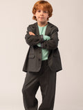 Kids Crew Neck Sweater_Mint