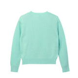 Kids Crew Neck Sweater_Mint