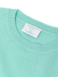 Kids Crew Neck Sweater_Mint