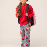 Kids Crew Neck Sweater_Red