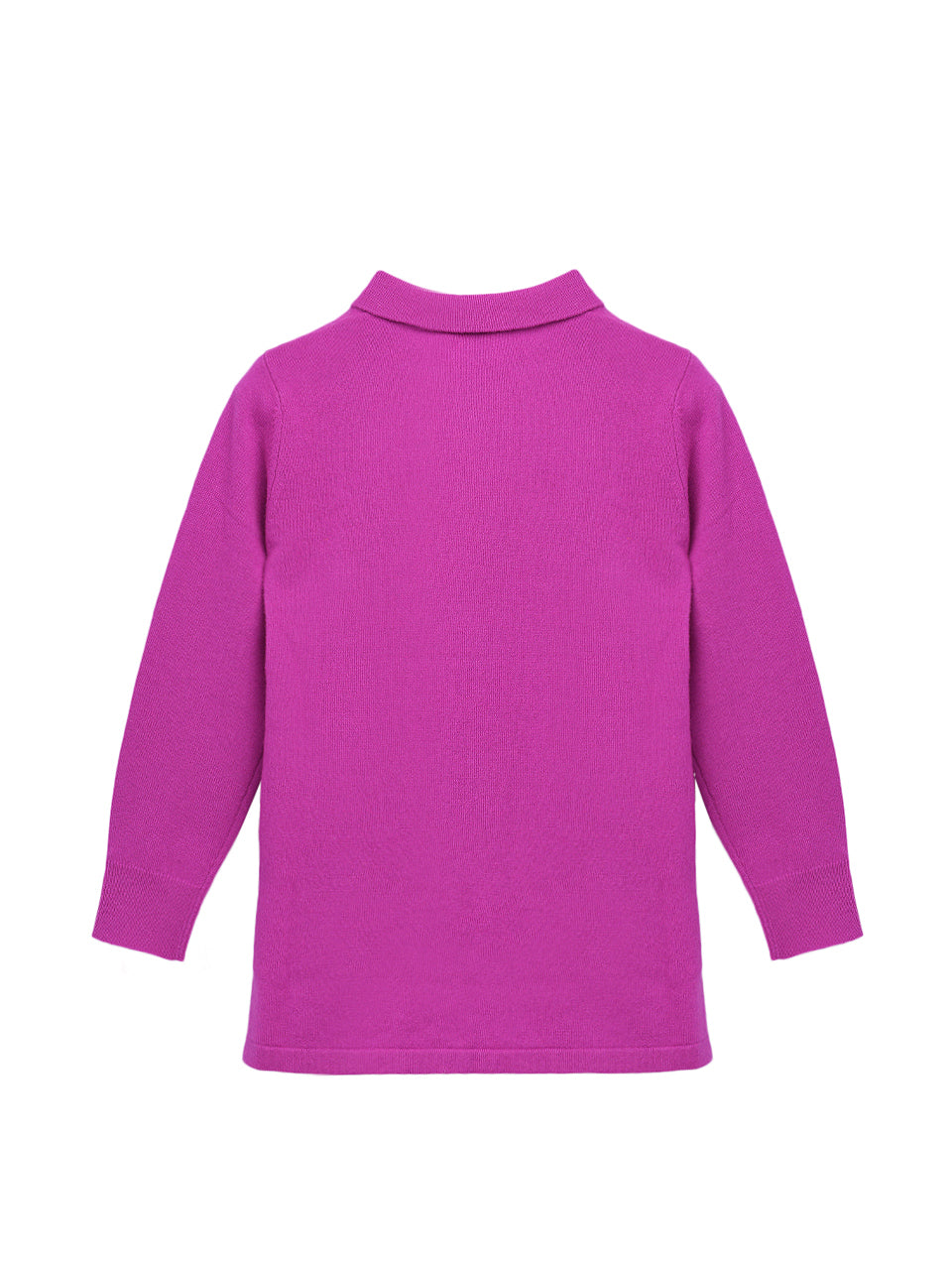 Kids Polo Sweater_Purple