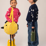 Kids Star Jacquard Sweater_Strawberry