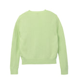 Kids Crew Neck Sweater_Light Green