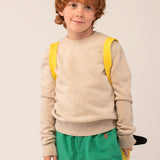 Kids Crew Neck Sweater_Oatmeal