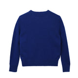 Kids Crew Neck Sweater_Royal Blue