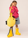 Kids Star Jacquard Sweater_Strawberry