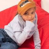 Kids Crew Neck Sweater_Baby Blue