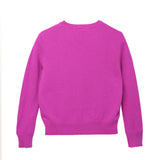 Kids Crew Neck Sweater_Purple
