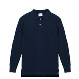 Kids Polo Sweater_Navy