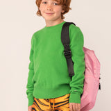 Kids Crew Neck Sweater_Green