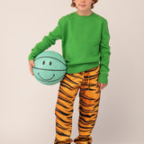 Kids Crew Neck Sweater_Green