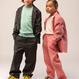 Kids Crew Neck Sweater_Mint