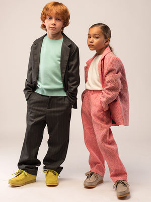 Kids Crew Neck Sweater_Mint