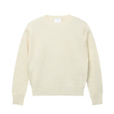Kids Crew Neck Sweater_Vintage White