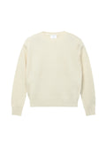 Kids Crew Neck Sweater_Vintage White