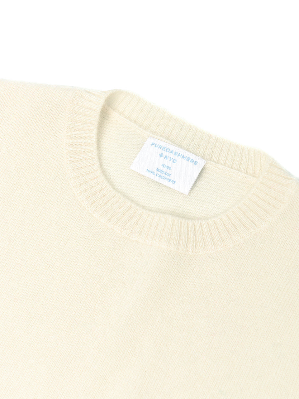 Kids Crew Neck Sweater_Vintage White