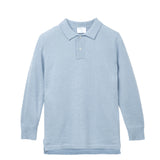 Kids Polo Sweater_Baby Blue