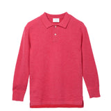 Kids Polo Sweater_Strawberry