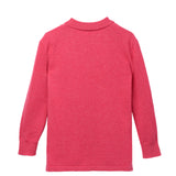 Kids Polo Sweater_Strawberry