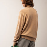 Men Polo Sweater_Camel