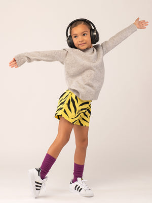 Kids Crew Neck Sweater_Grey