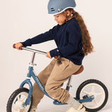 Kids Crew Neck Sweater_Navy