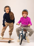 Kids Crew Neck Sweater_Navy