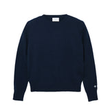 Kids Crew Neck Sweater_Navy