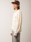 Men Polo Sweater_Vintage White