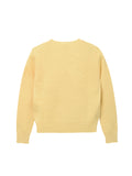 Kids Crew Neck Sweater_Yellow