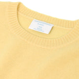 Kids Crew Neck Sweater_Yellow