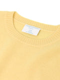 Kids Crew Neck Sweater_Yellow