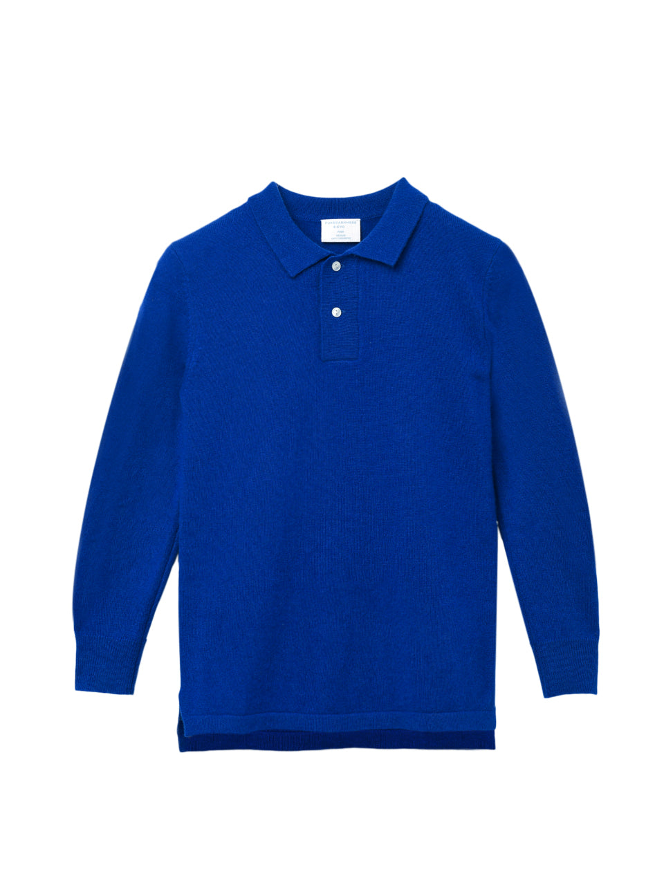 Kids Polo Sweater_Royal Blue