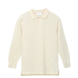 Kids Polo Sweater_Vintage White