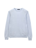 Men Crew Neck Sweater_Baby Blue