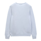 Men Crew Neck Sweater_Baby Blue