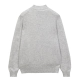 Men Mockneck Sweater_Grey