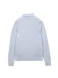 Men Turtleneck Sweater_Baby Blue