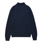 Men Turtleneck Sweater_Navy