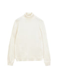 Men Turtleneck Sweater_Vintage White