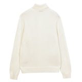 Men Turtleneck Sweater_Vintage White